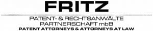 FRITZ Patent- und Rechtsanwälte Partnerschaft mbB Logo