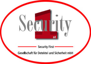 S1st Security First Gesellschaft für Detektei und Sicherheit mbH Logo